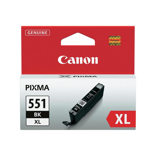 CANON CLI-551XL BK CARTUCCIA NERO PER PIXMA IP7250-MG5450-MG6350 (6443B001)
